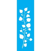 Stencil Opa 10 x 30 cm - Galho com Folha - 738 Stencil Opa 10 x 30 cm - Galho com Folha - 738