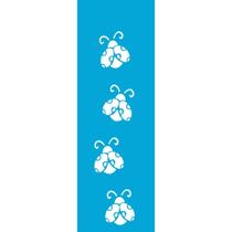 Stencil Opa 10 x 30 cm - Joaninhas - 385
