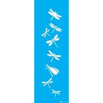 Stencil Opa 10 x 30 cm - Libélulas I - 3347
