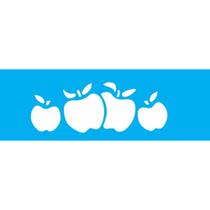 Stencil Opa 10 x 30 cm - Maçãs II - 009