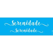 Stencil Opa 10 x 30 cm - Serenidade - 3118 Stencil Opa 10 x 30 cm - Serenidade - 3118