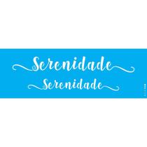 Stencil Opa 10 x 30 cm - Serenidade - 3118