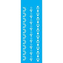 Stencil Opa 10 x 30 cm - Trio Pingentes - 1359