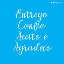 Stencil Opa 14 x 14 cm - Ho'oponopono II - 2897 Stencil Opa 14 x 14 cm - Ho'oponopono II - 2897