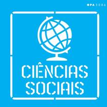 Stencil Opa 14 x 14 cm - Profissões Ciências Sociais - 3086 Stencil Opa 14 x 14 cm - Profissões Ciências Sociais - 3086