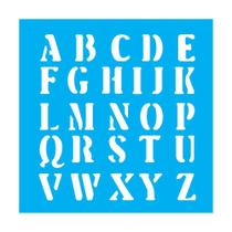 Stencil Opa 14x14 Alfabeto 3 0975