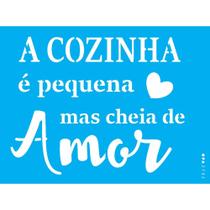 Stencil Opa 15 X 20 cm - A Cozinha é Pequena - 2702