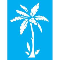 Stencil Opa 15 X 20 cm - Bananeira - 1314