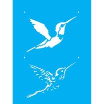 Stencil Opa 15 X 20 cm - Beija-Flor - 2165 Stencil Opa 15 X 20 cm - Beija-Flor - 2165