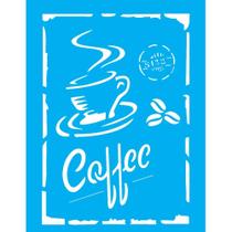Stencil Opa 15 x 20 cm - Coffee - 1753