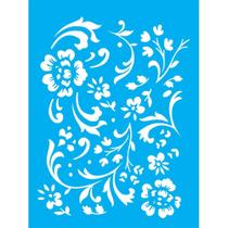 Stencil Opa 15 X 20 cm - Estamparia Floral - 382 Stencil Opa 15 X 20 cm - Estamparia Floral - 382