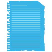 Stencil Opa 15 X 20 cm - Folha de Caderno Antiga - 1840