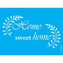 Stencil Opa 15 X 20 cm - Home Sweet Home - 2938