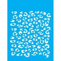 Stencil Opa 15 X 20 cm - Pele de Onça - 1386