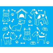 Stencil Opa 15 X 20 cm - Pet Estamparia Cachorro lll - 3379