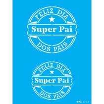 Stencil Opa 15 X 20 cm - Super Pai - 3263