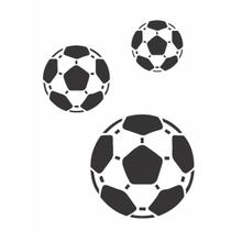 Stencil OPA 15x20 0161 Bolas de Futebol