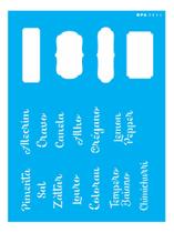 Stencil Opa 15x20 Tag Temperos I 3054