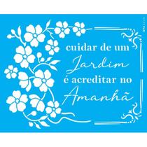 Stencil Opa 20 X 25 cm - Acreditar no Amanhã - 3269 Stencil Opa 20 X 25 cm - Acreditar no Amanhã - 3269