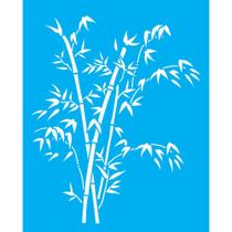 Stencil Opa 20 x 25 cm - Bambu Chinês - 3353