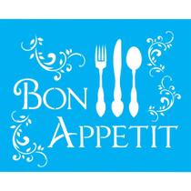 Stencil Opa 20 x 25 cm - Bon Appettit - 1153