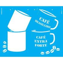Stencil Opa 20 X 25 Cm - Caneca Café - 3218 Stencil Opa 20 X 25 Cm - Caneca Café - 3218