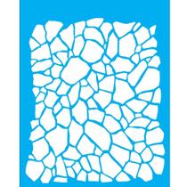 Stencil Opa 20 x 25 cm - Estamparia Craquelê I - 2266 Stencil Opa 20 x 25 cm - Estamparia Craquelê I - 2266