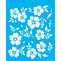Stencil Opa 20 x 25 cm - Estamparia Flores do Campo III - 3500 Stencil Opa 20 x 25 cm - Estamparia Flores do Campo III - 3500