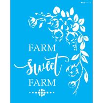 Stencil Opa 20 x 25 cm - Farm Sweet Farm - 3178