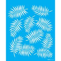 Stencil Opa 20 x 25 cm - Folhas V - 3362 Stencil Opa 20 x 25 cm - Folhas V - 3362