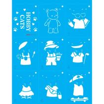 Stencil Opa 20 x 25 cm - Hobby Cats - 3711