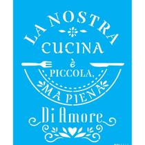 Stencil Opa 20 X 25 Cm - La Nostra Cucina - 3212 Stencil Opa 20 X 25 Cm - La Nostra Cucina - 3212