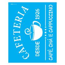 Stencil Opa 20x25 Culinária Cafeteria 3045 Stencil Opa 20x25 Culinária Cafeteria 3045