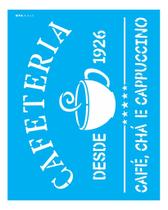 Stencil Opa 20x25 Culinária Cafeteria 3045 Stencil Opa 20x25 Culinária Cafeteria 3045