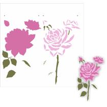 Stencil OPA 30,5x30,5 2205 Flor Rosas