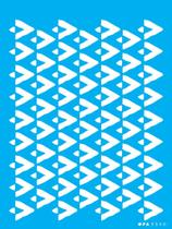 Stencil OPA 3350 - 15x20 cm - ESTAMPARIA TRIANGULOS IRREGULARES Stencil OPA 3350 - 15x20 cm - ESTAMPARIA TRIANGULOS IRREGULARES