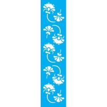 Stencil Opa 6 X 30 cm - Arabesco Floral - 1073