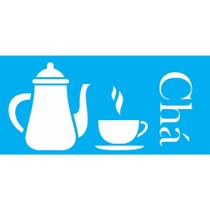 Stencil Opa 7 x 15 cm - Chá - 1950