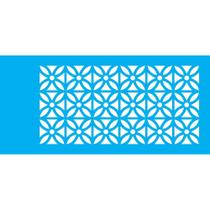 Stencil Opa 7 x 15 cm - Estampa Azulejo - 1953