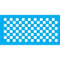 Stencil Opa 7 X 15 cm - Xadrez III - 1977 Stencil Opa 7 X 15 cm - Xadrez III - 1977