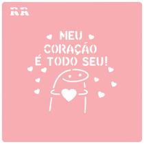 Stencil para Bentô Cake - Flork - Ref 4000 - 1 unidade - RR Cortadores - Rizzo