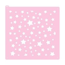 Stencil para Biscoito - Estrelado - Ref 4018 - 1 unidade - RR Cortadores - Rizzo