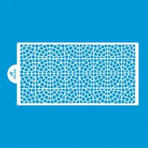 Stencil para Bolo Blue Star SBS-012 34,5 x 16,5 cm - Vitral Stencil para Bolo Blue Star SBS-012 34,5 x 16,5 cm - Vitral