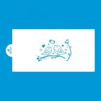 Stencil para Bolo Blue Star SBS-018 34,5 x 16,5 cm - Pombinhos Stencil para Bolo Blue Star SBS-018 34,5 x 16,5 cm - Pombinhos