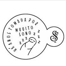 Stencil Para Bolo Flork Há Anos Tomada Por Muito Sono - 1 Unidade - Sonho Fino - Rizzo Stencil Para Bolo Flork Há Anos Tomada Por Muito Sono - 1 Unidade - Sonho Fino - Rizzo