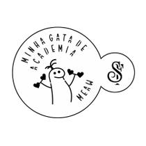 Stencil Para Bolo Flork Minha Gata de Academia - 1 Unidade - Sonho Fino - Rizzo