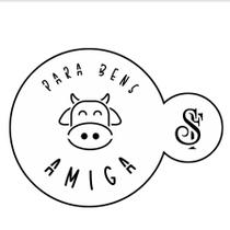 Stencil Para Bolo Flork Para Bens Amiga (vaca) - 1 Unidade - Sonho Fino - Rizzo Stencil Para Bolo Flork Para Bens Amiga (vaca) - 1 Unidade - Sonho Fino - Rizzo