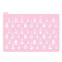 Stencil para Bolo Fundo - Pinheiro 1 - Ref 3014 - 1 unidade - RR CORTADORES - Rizzo