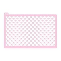 Stencil para Bolo Padrão Escamas - Ref 3003 - 1 unidade - RR Cortadores - Rizzo Stencil para Bolo Padrão Escamas - Ref 3003 - 1 unidade - RR Cortadores - Rizzo