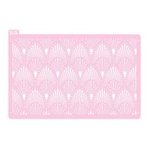 Stencil para Bolo Padrão Ornamental Abstrato 1 - Ref 3008 - 1 unidade - RR Cortadores - Rizzo